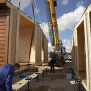 Traslado de casas prefabricadas