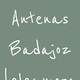 Logo Antenas Badajoz |elec.mora