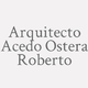 Logo Arquitecto Acedo Ostera  Roberto_170970