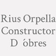 Logo Rius Orpella Constructor D´obres_163815