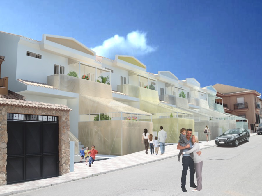 CASAS ADOSADAS BIOCLIMÁTICAS