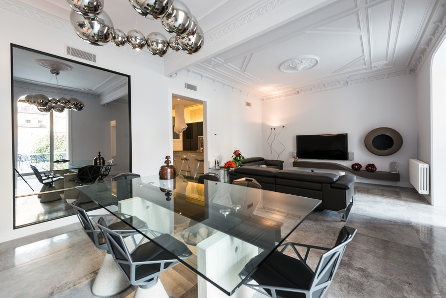 Salón moderno en Eixample Barcelona | Sincro