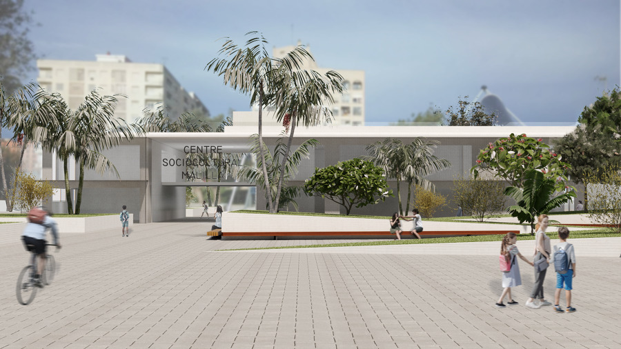 Infografía Centro cultural