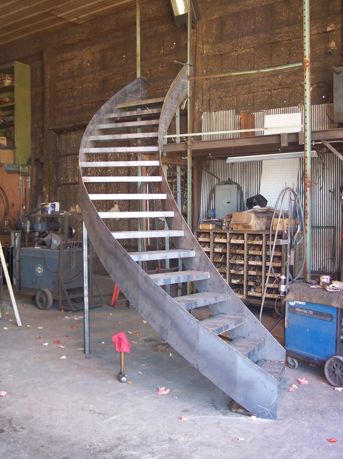 Escalera metálica