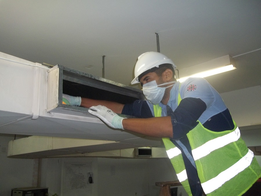 Limpieza interior ductos de ventilación Aire acondicionado, coldmangroup@gmail.com .-.