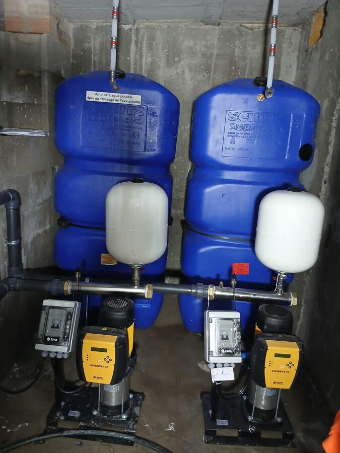 Bombas de agua comunidad