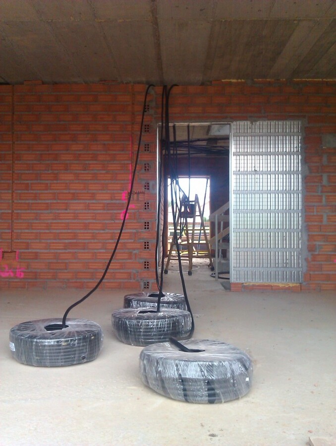 Instalacion tubo corrugado