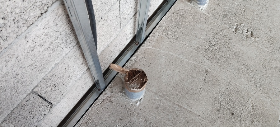 Montaje de estructura de pladur