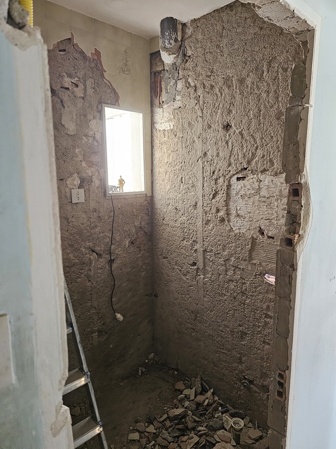 Baño antes