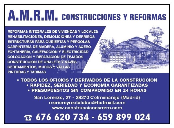 Construcción Casas, Construcciones Reformas, Construcción Edificios
