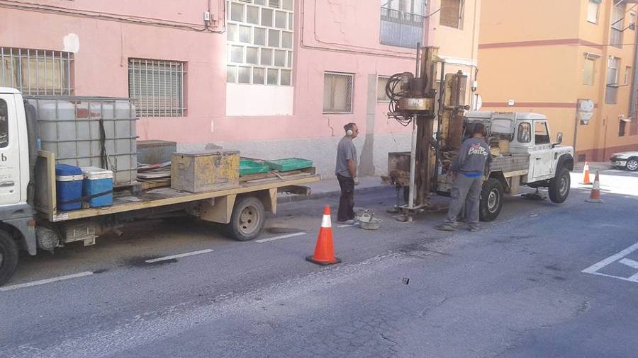 Sondeo geotécnico