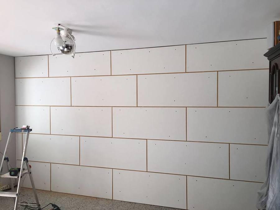 Aislamiento con trasdosado de placas fibra madera PAVAROOM 30 mm