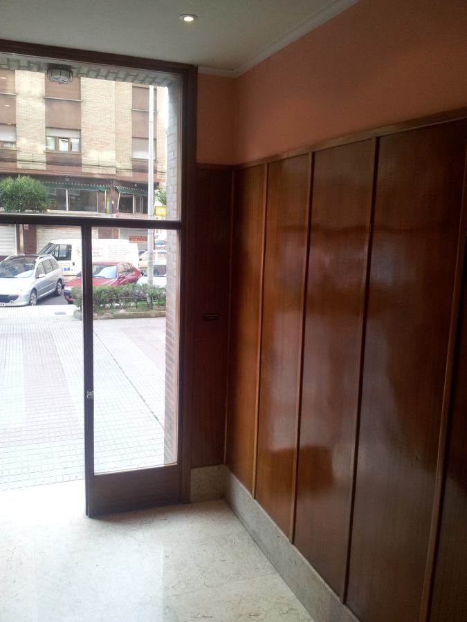 Forrado de portal de edificio
