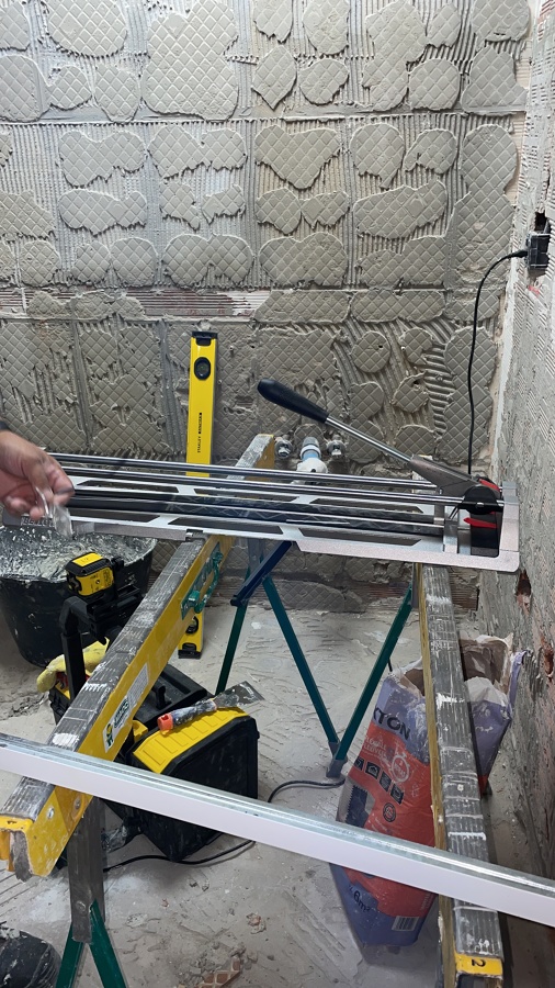 Cortando cerámicos