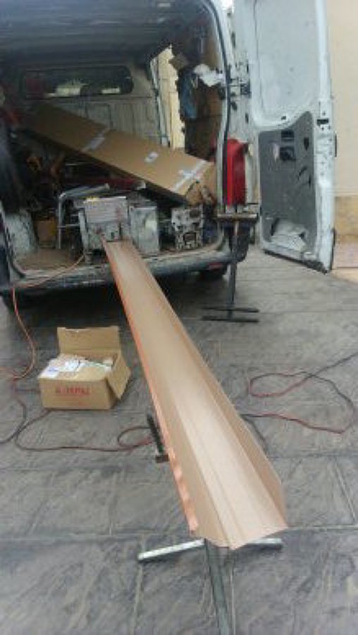 CANAL DE ALUMINIO