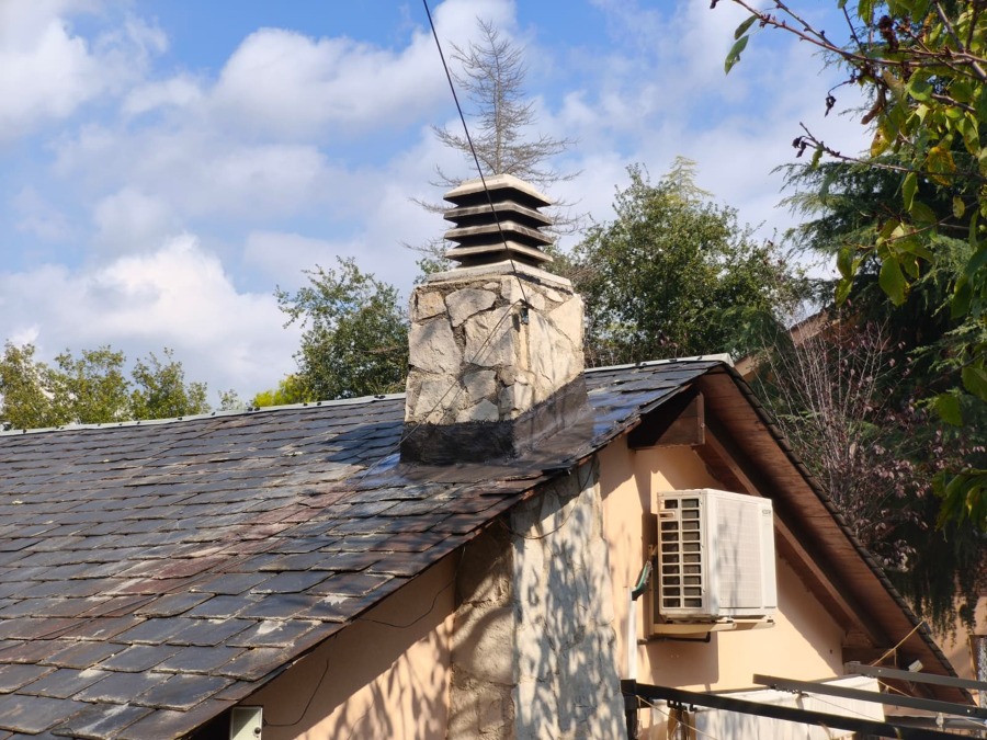 Impermeabilización y reparación de chimenea