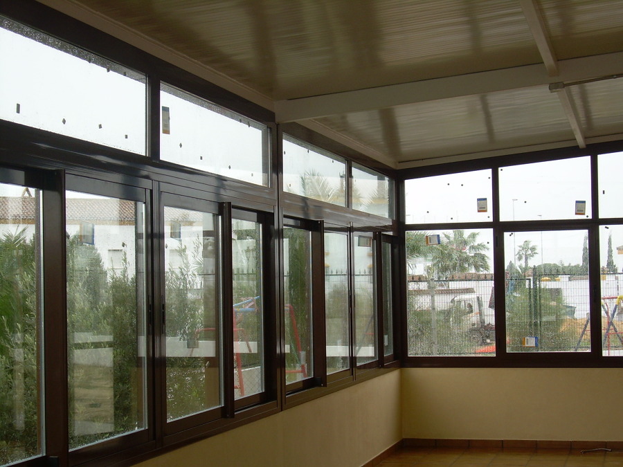 Cerramiento en terraza