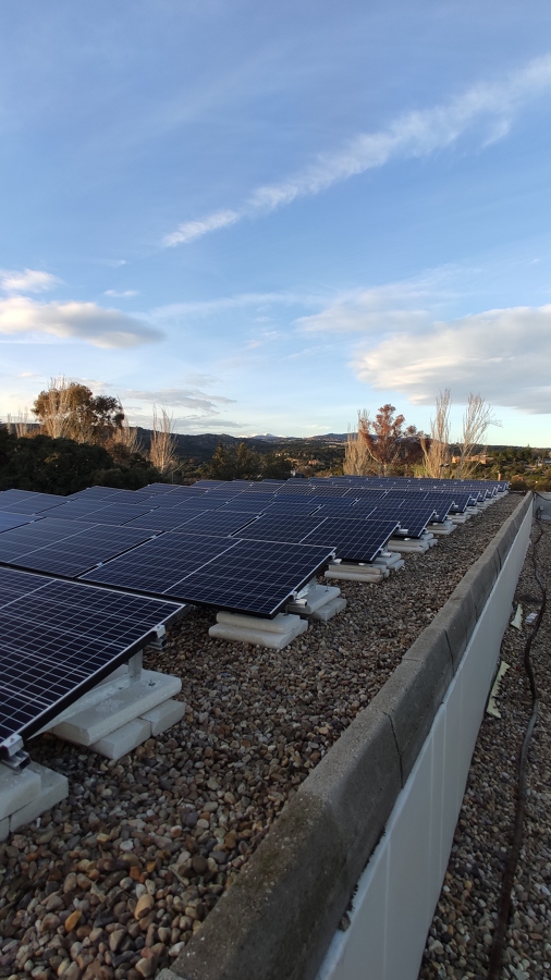 instalacion lastrada 15 kw
