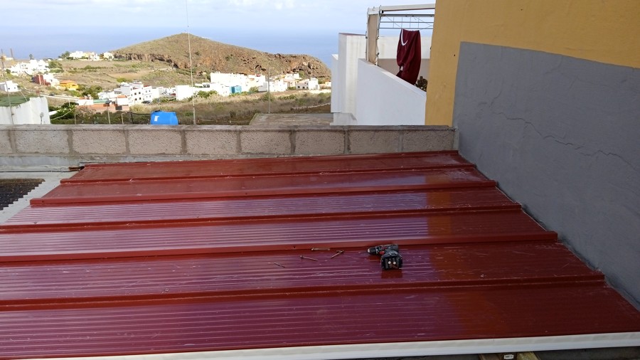 CAMBIO  TEJADO XPANEL SANDWICH