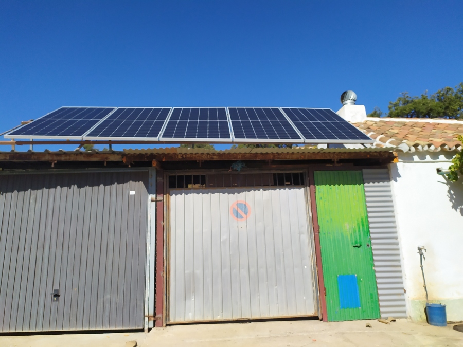 Instalación solar asialda