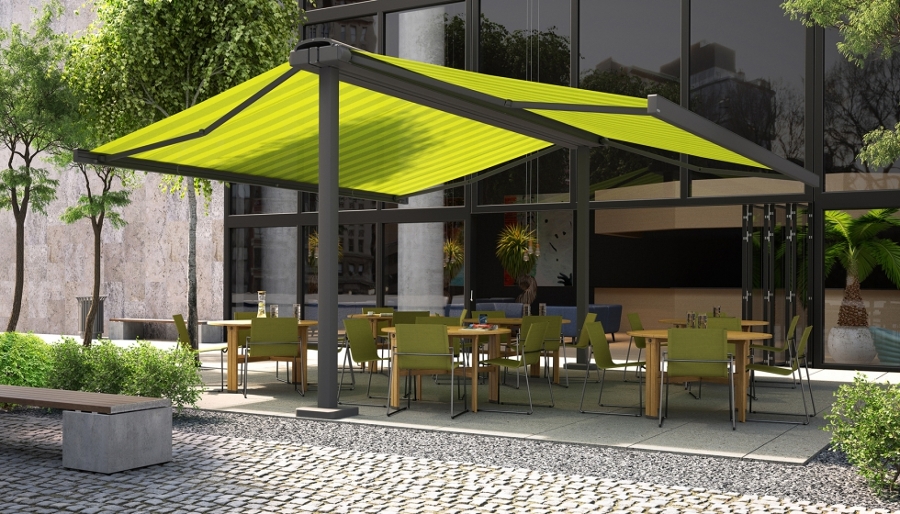 Toldo Extensible en porteria