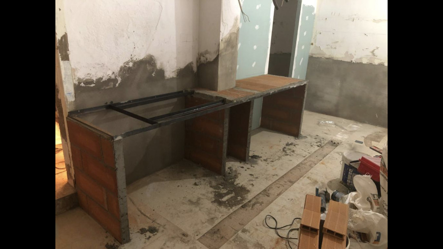 Encimera de obra