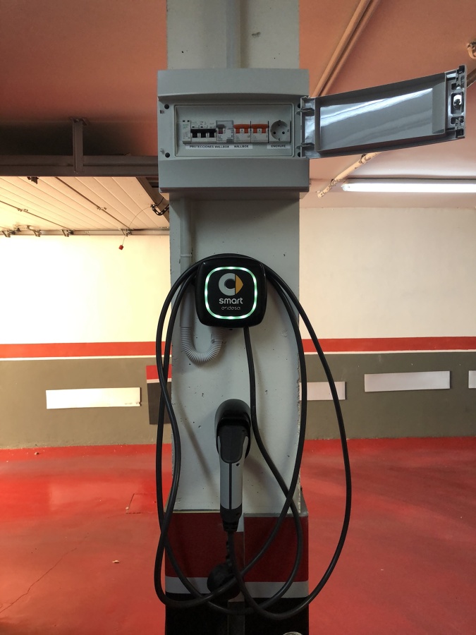 Puntos de recarga para coches eléctricos