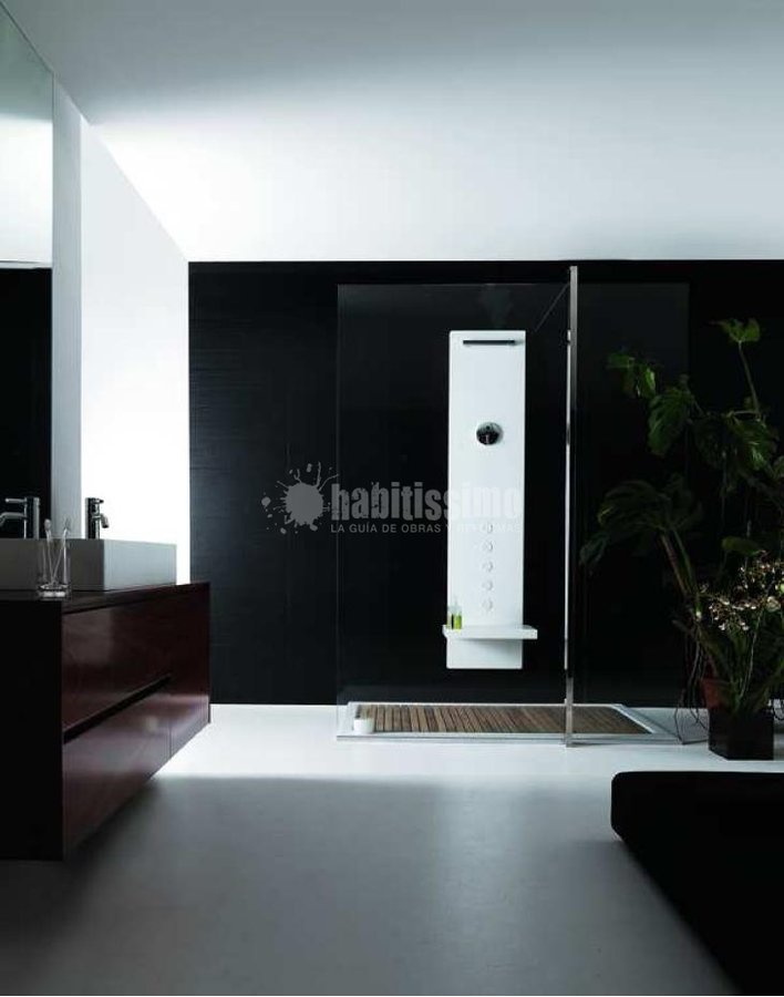 Foto: Techo de Interior para Cocina, Vigas de Madera y Ladrillo de