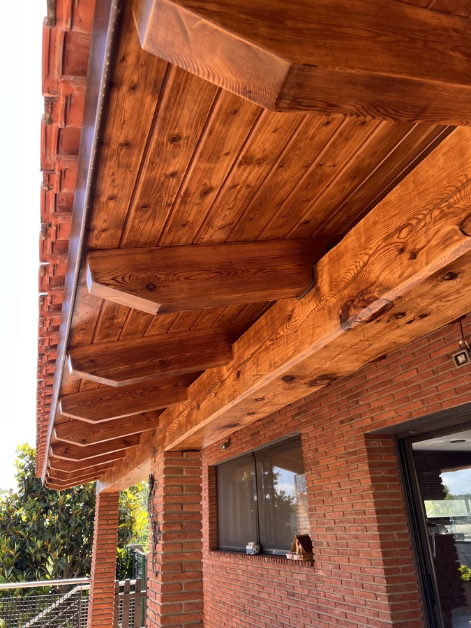 Porche de madera