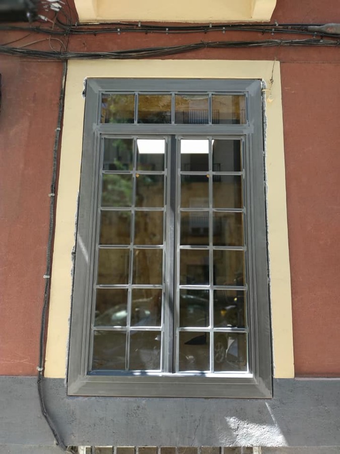 Puerta lacado transparente