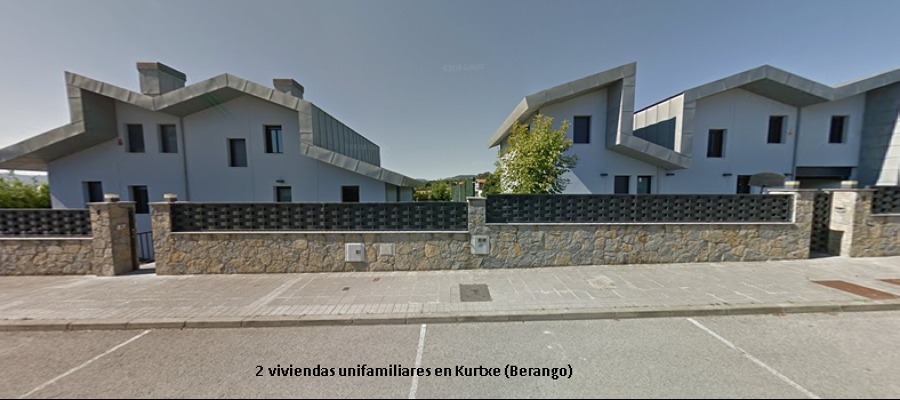 2 VIVIENDAS UNIFAMILIARES EN KURTXE (BERANGO)