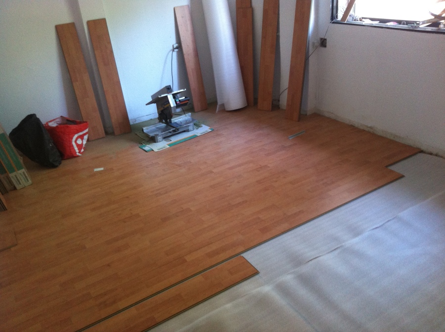 Parquet laminado.