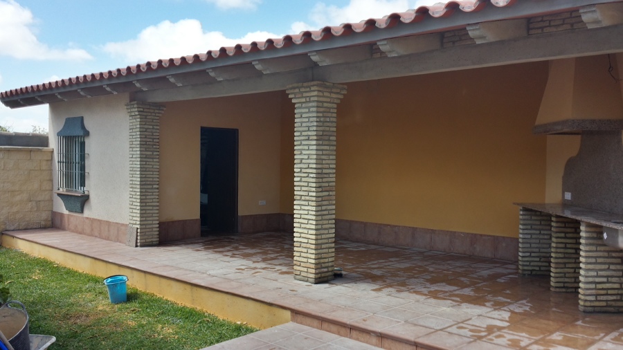 Porche de pergolas