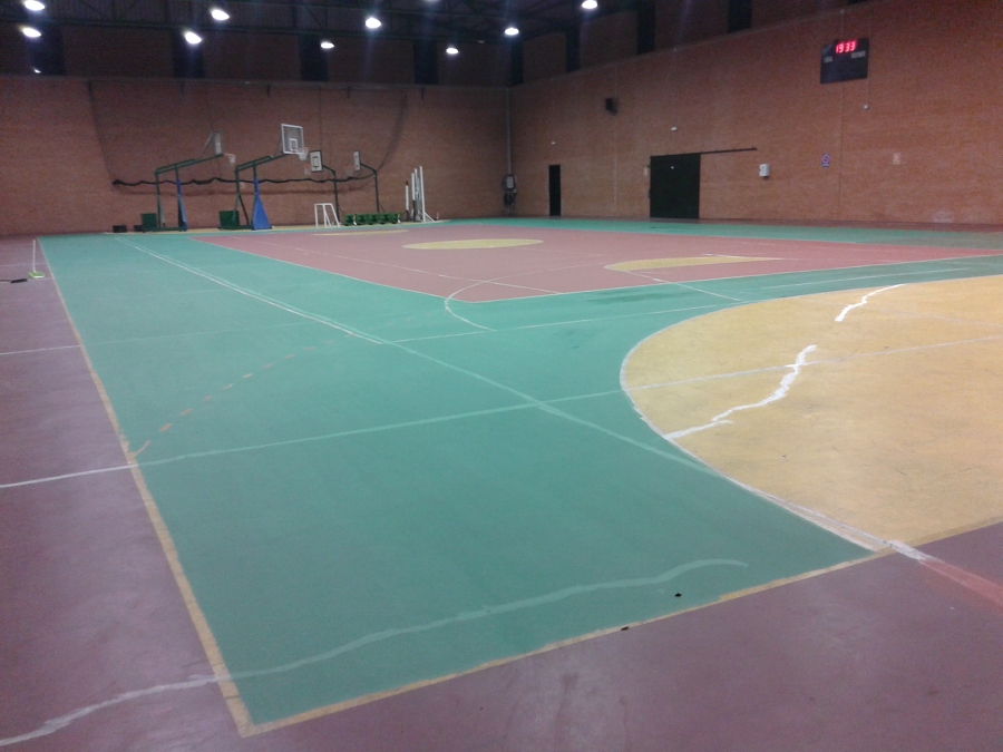 pista deportiva.
