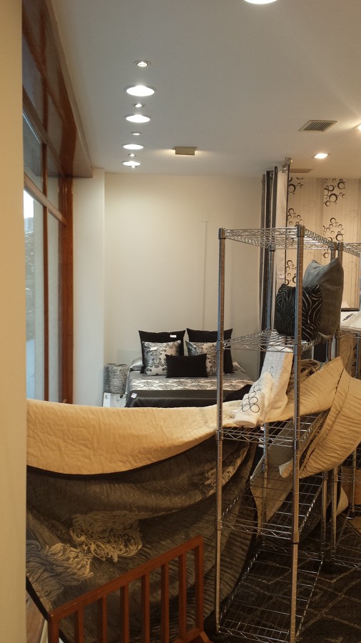Escaparate con led