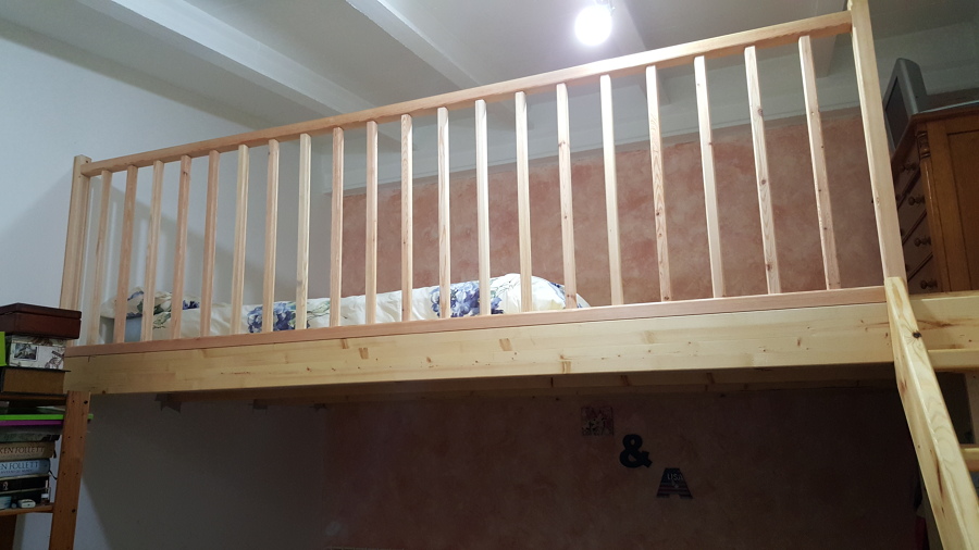 Altillo de madera