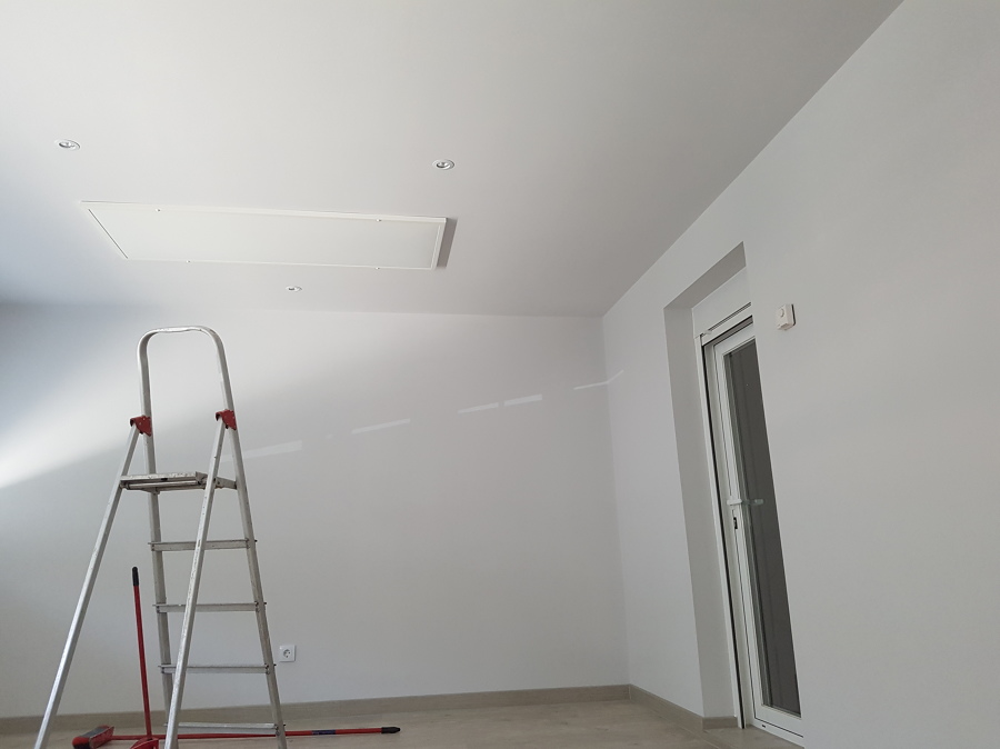 Pladur y suelo laminado
