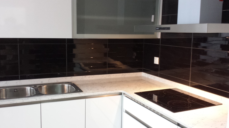 Encimera de Silestone.