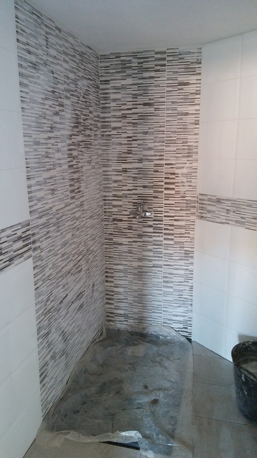 Baño moderna. 
