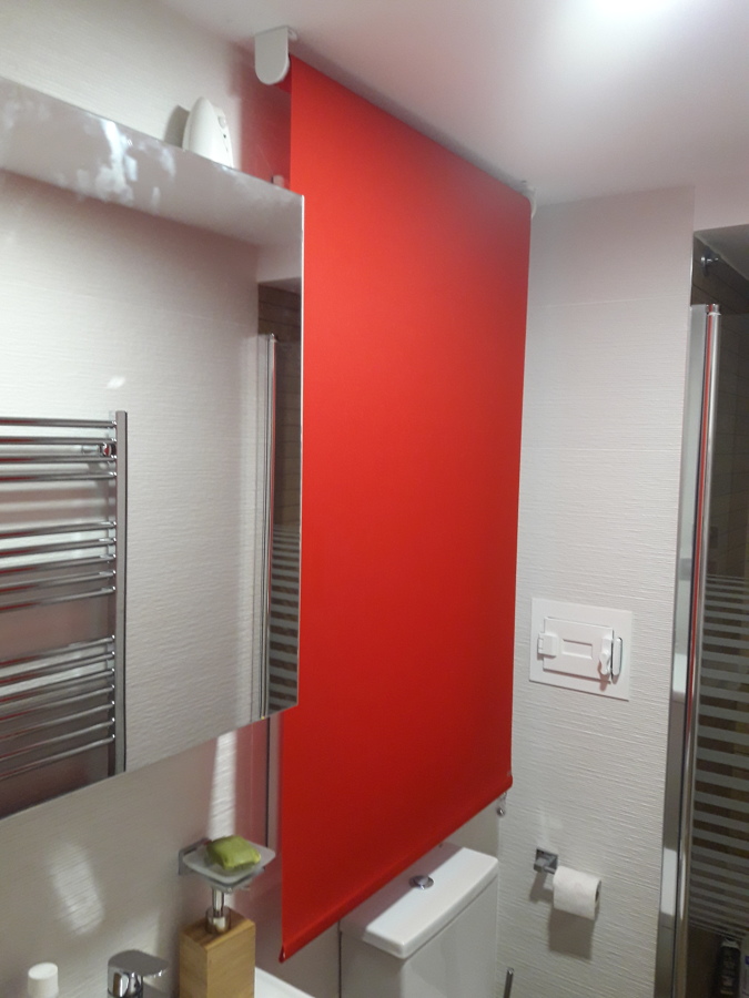 enrollable baño