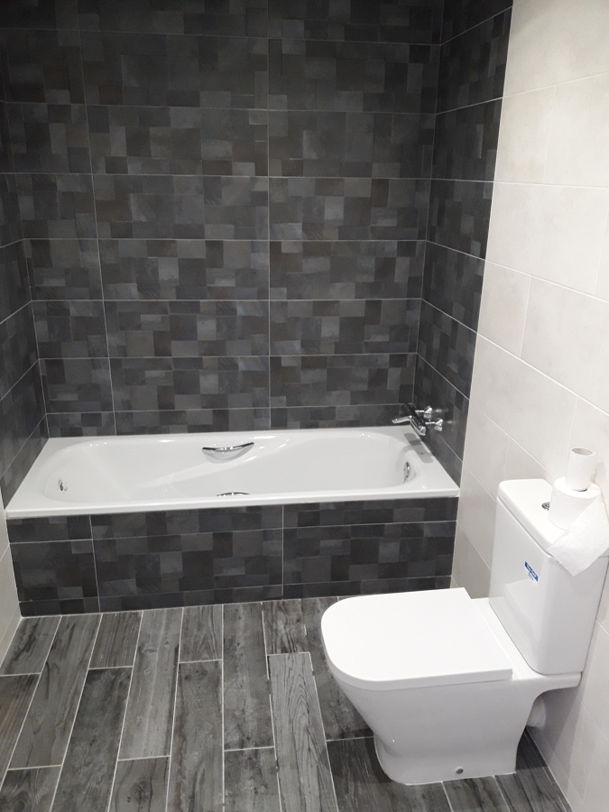 Baño con bañera 