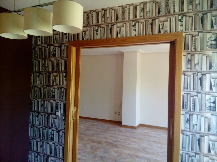 papel pintado libreria