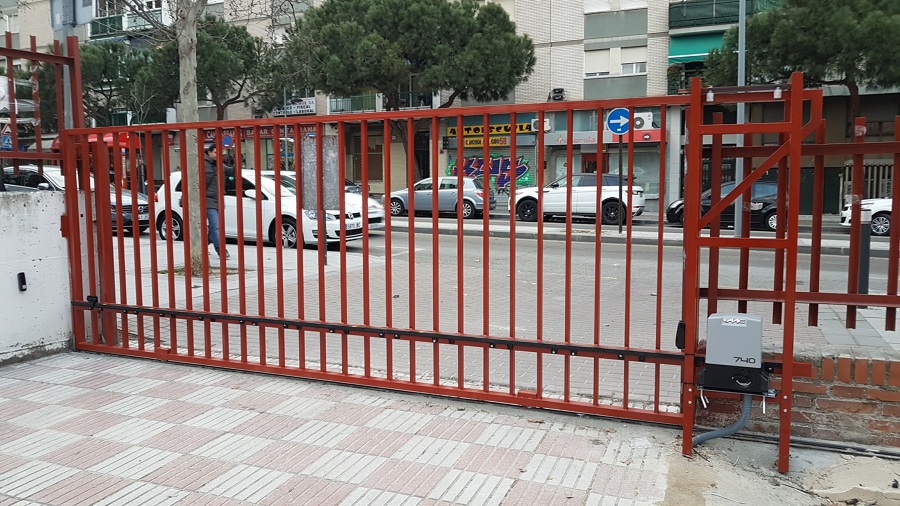 puerta correrera