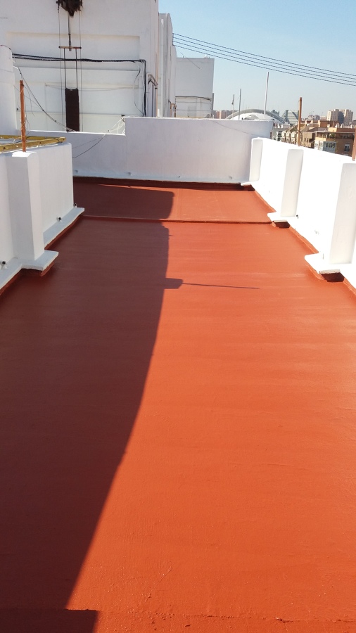 Terraza transitable