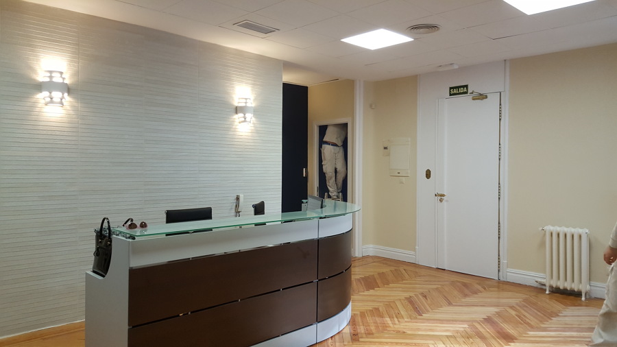 Recepción oficina