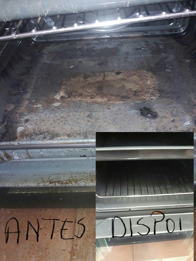 Limpieza horno