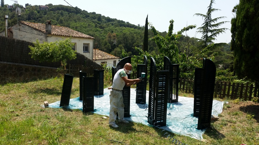 Pintando a pistola
