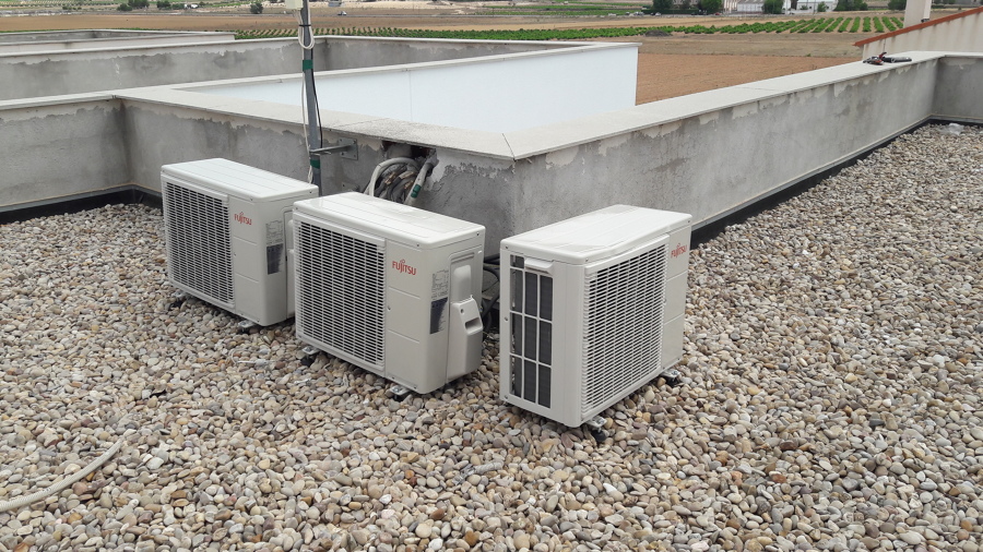 Instalacion 3 equipos aire