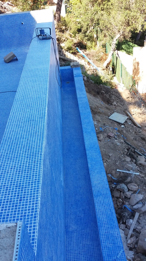 Piscina desbordante