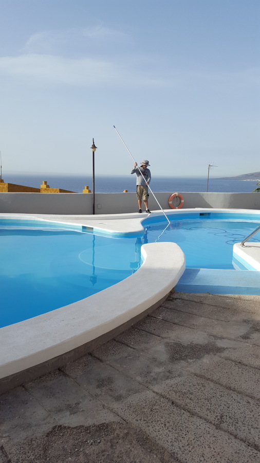 Mantenimiento de piscinas.
